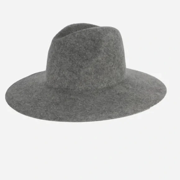 NWOT Women’s Gigi PIP Scottie Hat in Grey 100% Wool Size 55/XS - Picture 12 of 13